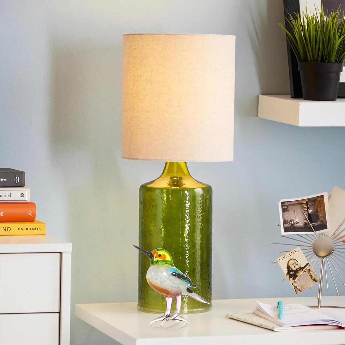 Handblown Glass Hummingbird